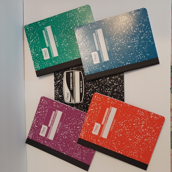 Mead Wide Ruled Composition Notebook Bundle - Picture 2 of 9